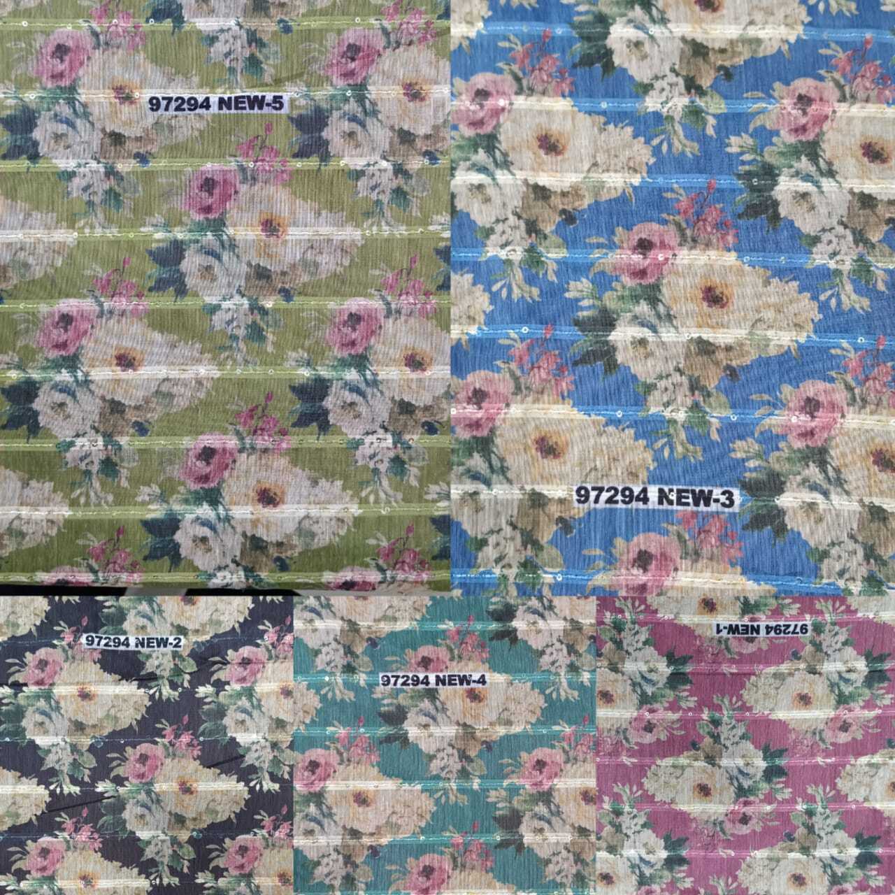 Chanderi Sequence - Chanderi Sequence Fabric, 44 Inches Wide | Available In All Colors, Plain Pattern, Elegant Style