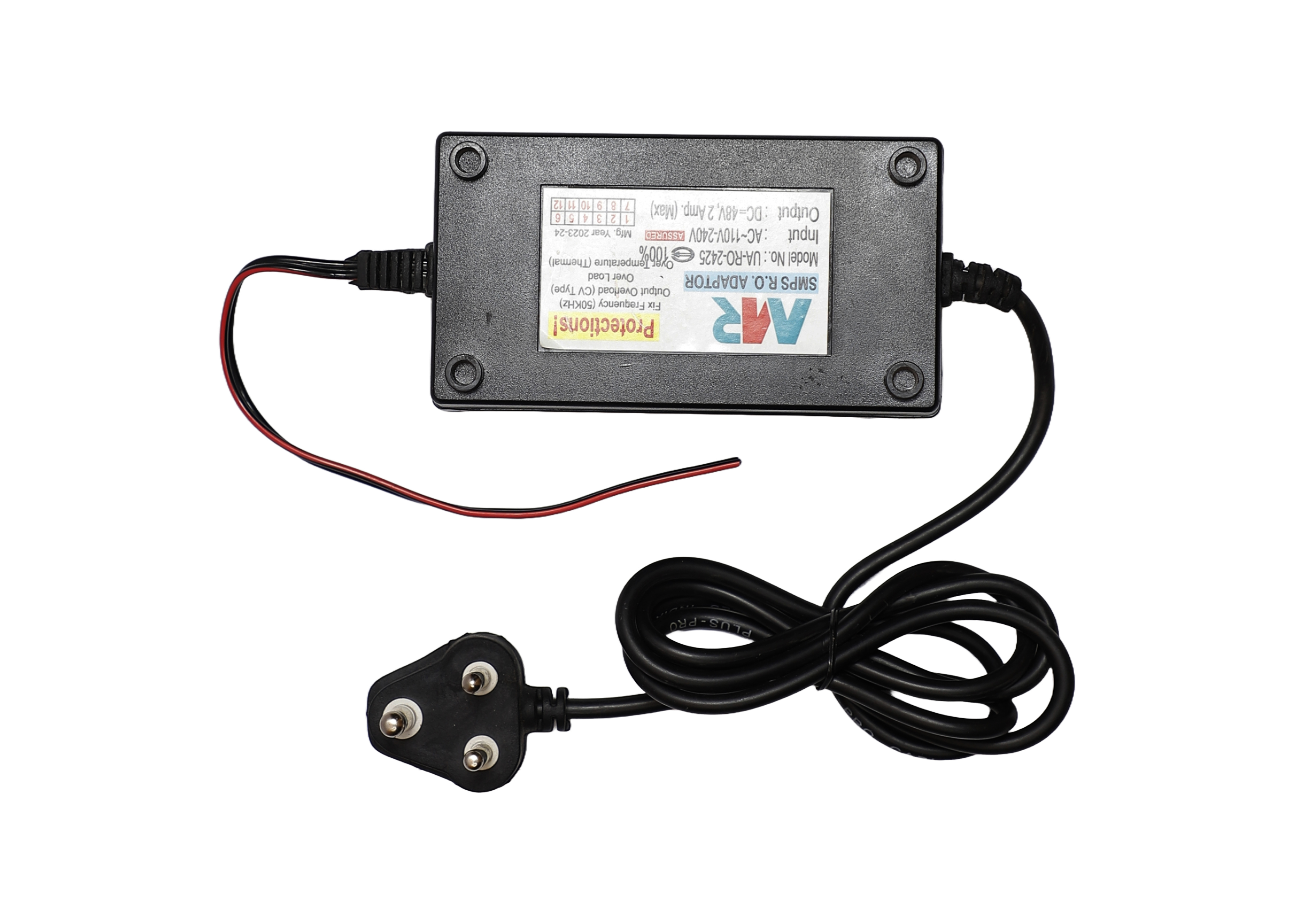48v 2amp Power Adapter - Plastic Material 1.2 Cm Pin Length Input Voltage: 100v-240v Ac Output: 48v Dc 2a | Regulated Power Supply Low Energy Consumption High Efficiency No Minimum Load