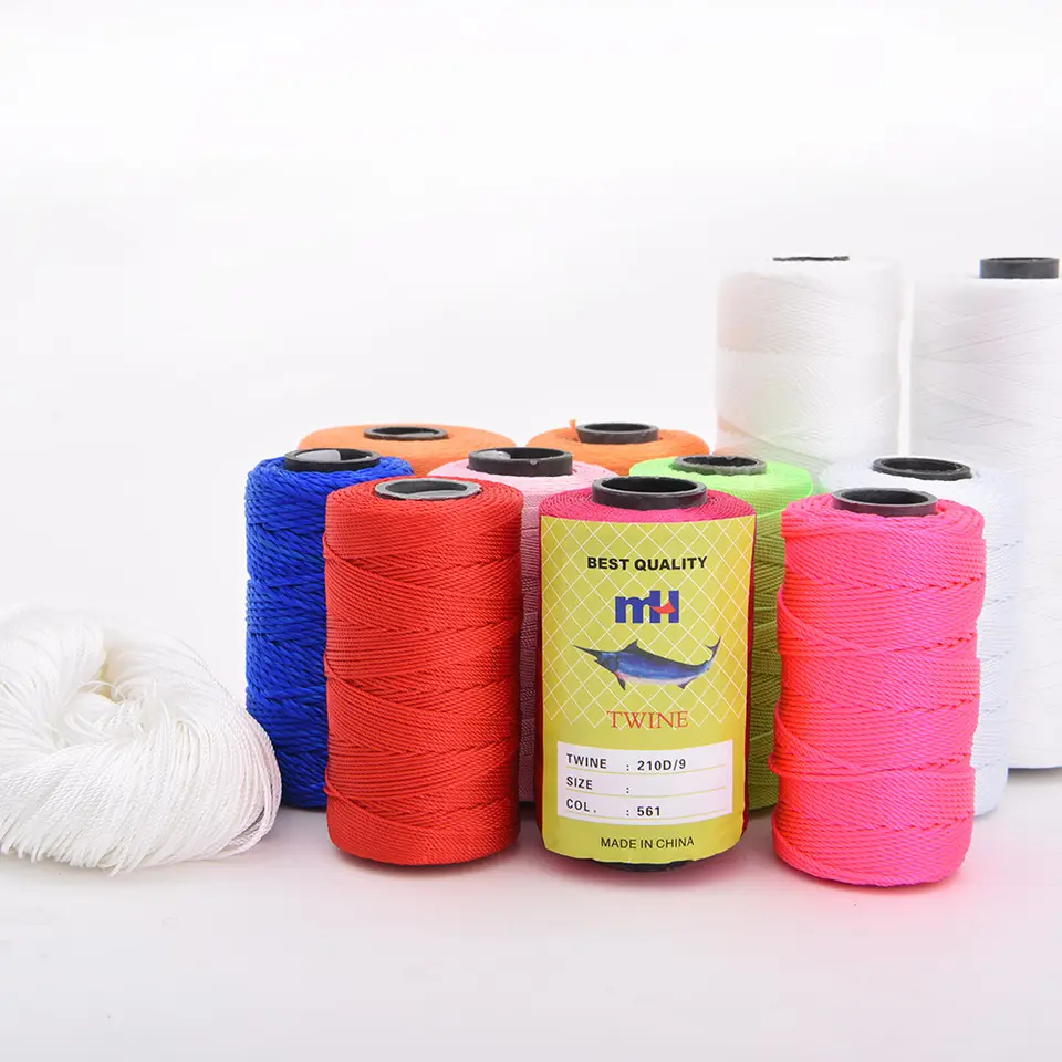 Fishing Twine Thread High Strength 210d Polypropylene Polyester Nylon Fishing Net Thread - Attributes: Anti-piling