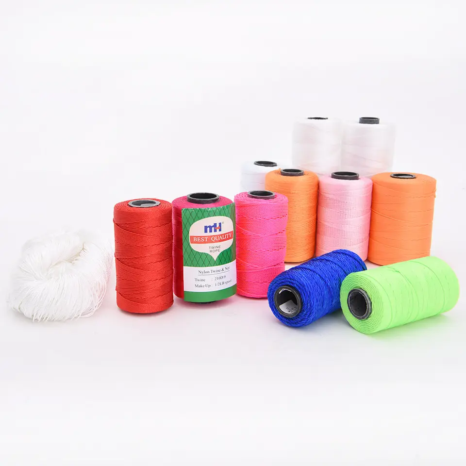 Fishing Twine Thread High Strength 210d Polypropylene Polyester Nylon Fishing Net Thread - Attributes: Anti-piling
