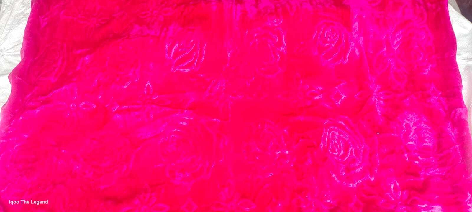 1500 Gram Taaj Plain Double Bed Mink Blanket