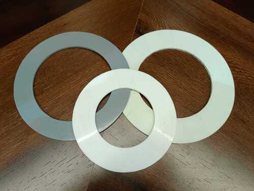 Silicone Gasket - Food Grade & Pharma Industrial Use, White/Red/Black/Transparent, Custom Sizes Available