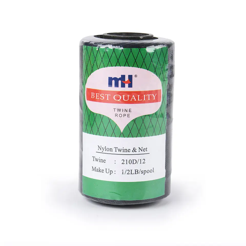 Nylon Fishing Twine - 210d Spec, High-tensile Strength, Eco-friendly, Anti-piling, Lightweight, Washable, Available In Multiple Plys