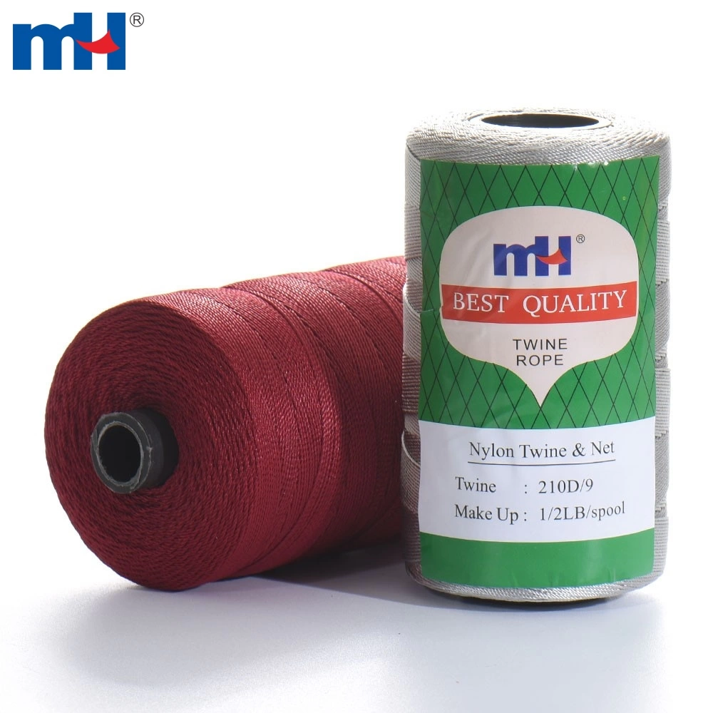 Nylon Fishing Twine - 210d Spec, High-tensile Strength, Eco-friendly, Anti-piling, Lightweight, Washable, Available In Multiple Plys