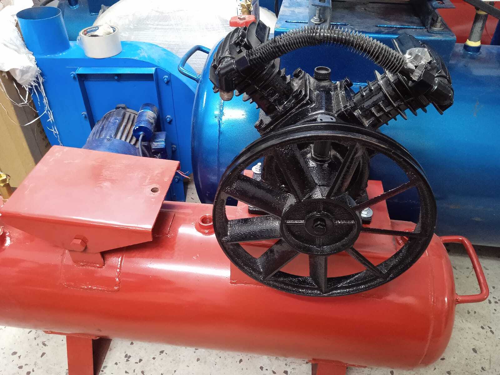 5 Hp Air Compressor - Ms, Standard Size, 70kg/cm2 Discharge Pressure | Electric Power Source, Automatic Operation, Air Cooled, 120cfm Flow Rate, 1 Year Warranty