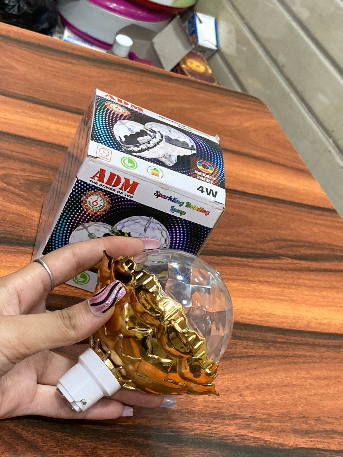 Disco Bulb - Color: Mix Colours