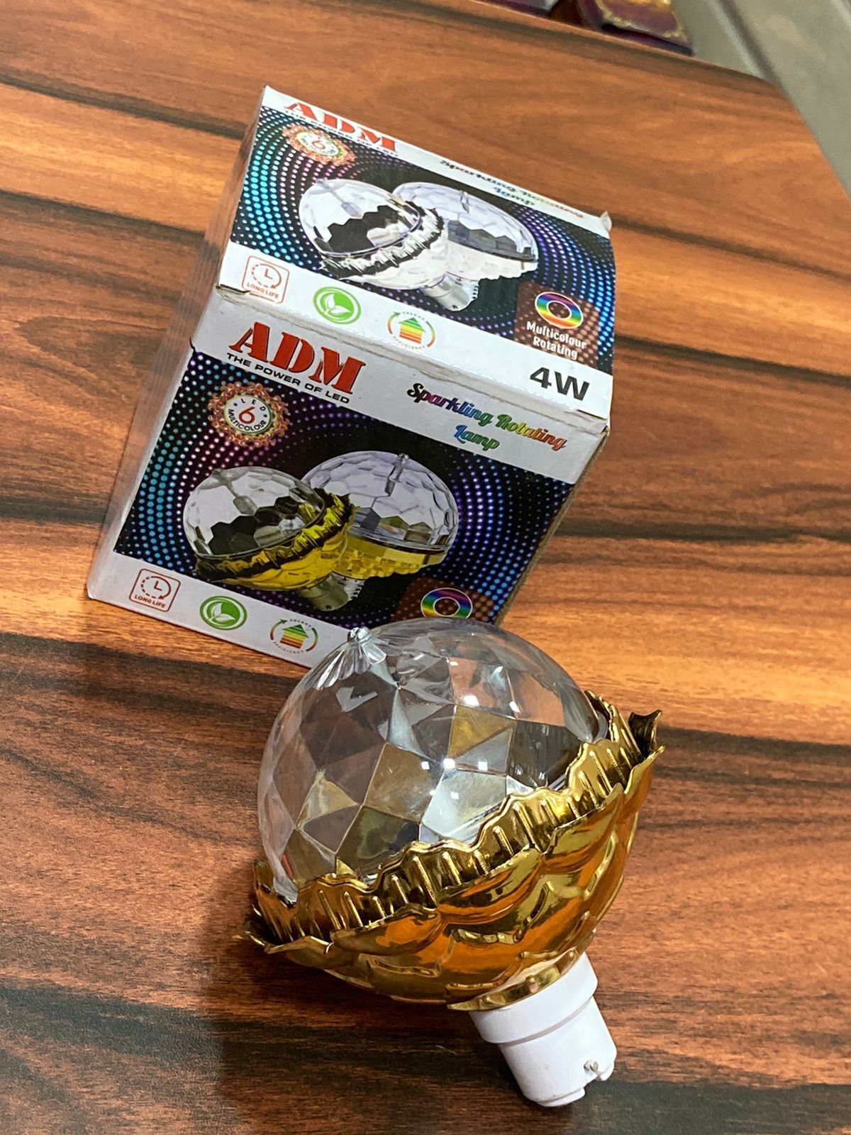 Disco Bulb - Color: Mix Colours