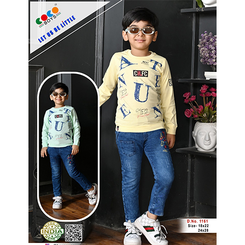 Blue 1161 Denim Fabric Set