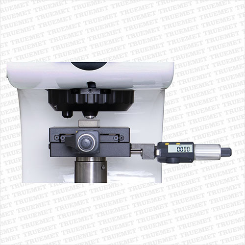 Micro Vickers Hardness Tester - 530x200x530 Mm, 35 Kg | Dual Optical Channel, 10x Manual Eyepiece, 7-inch Lcd Touch Screen, Auto Turret Mechanism, Built-in Thermal Printer, Usb & Rs232 Data Output