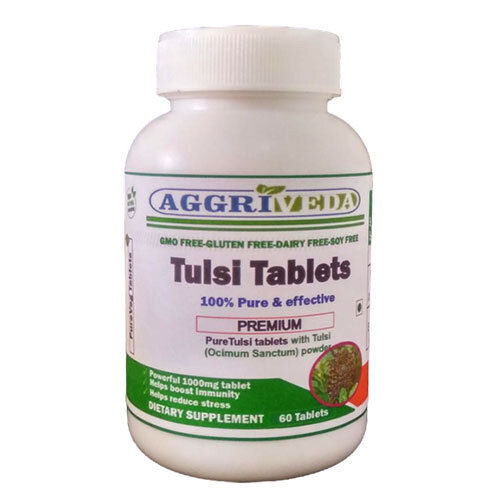 Herbal Tulsi Tablets Age Group: For Adults