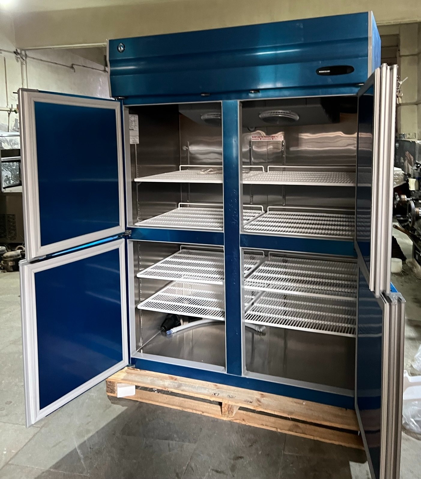 Eco Friendly S.s Vertical Refrigerator