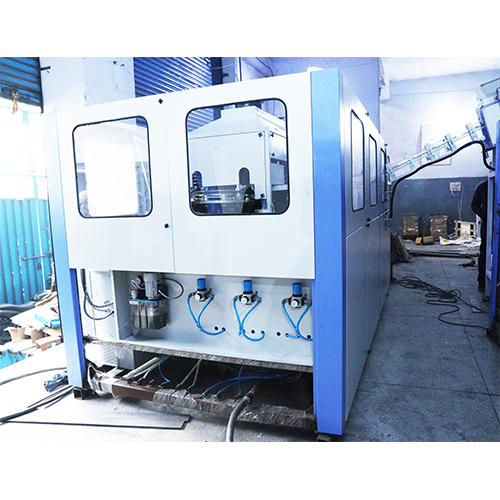 सफेद/नीला 20 लीटर पालतू जार बनाने की मशीन