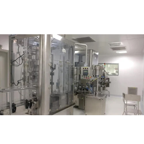 सिल्वर ऑटोमैटिक लिक्विड फिलिंग मशीन