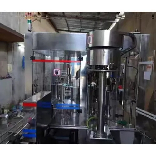 Silver Automatic Liquid Filling Servo Type Machine