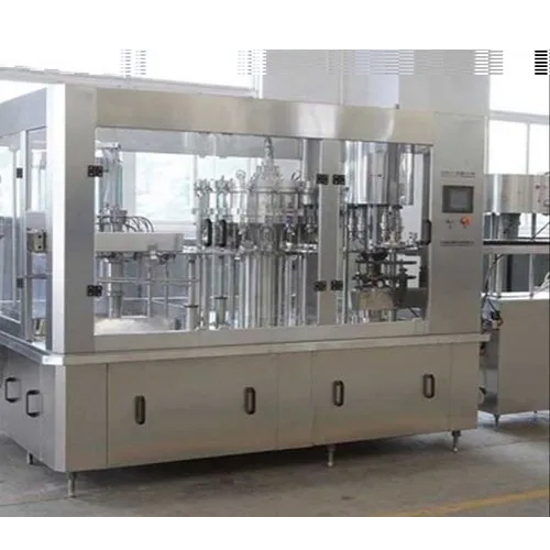 Silver Automatic Monoblock Liquid Filling And Capping Machine