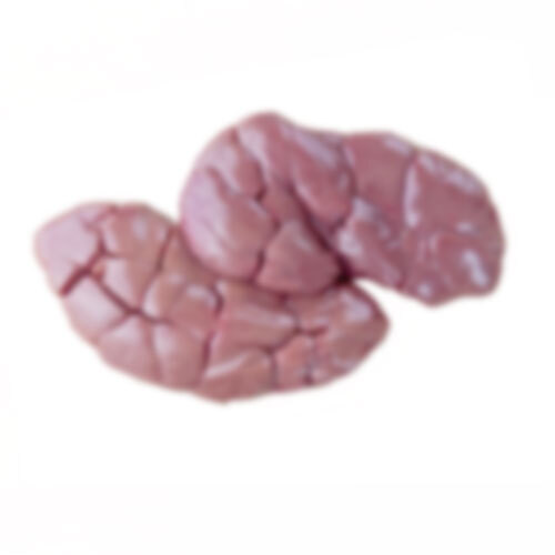 Murrah Buffalo Kidney Meat - Frozen Chopped Chunks, Deep Red Color, Excellent Protein Source, Ideal for Restaurants and Catering
