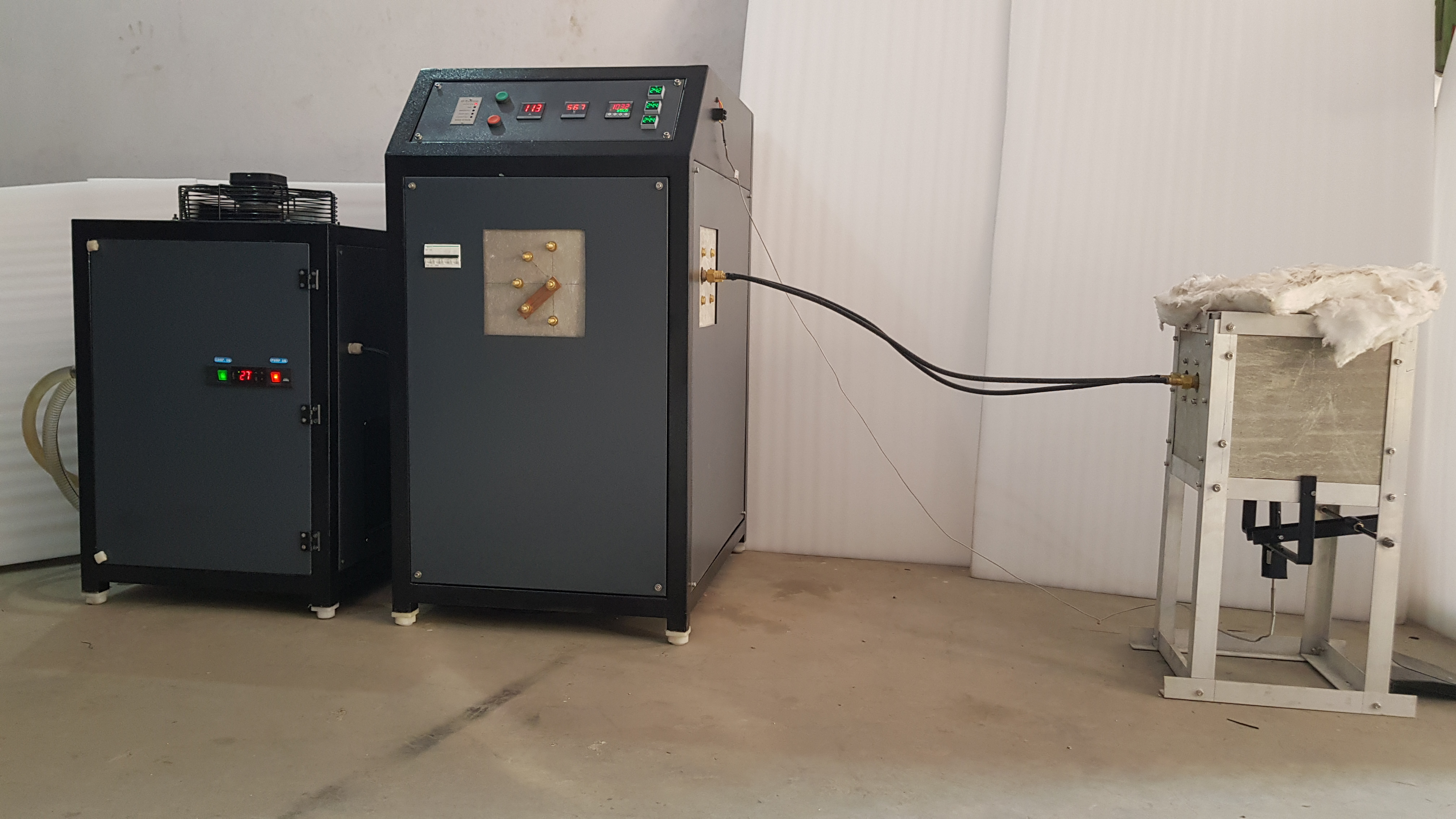 Automatic Induction Silver Melting Furnace