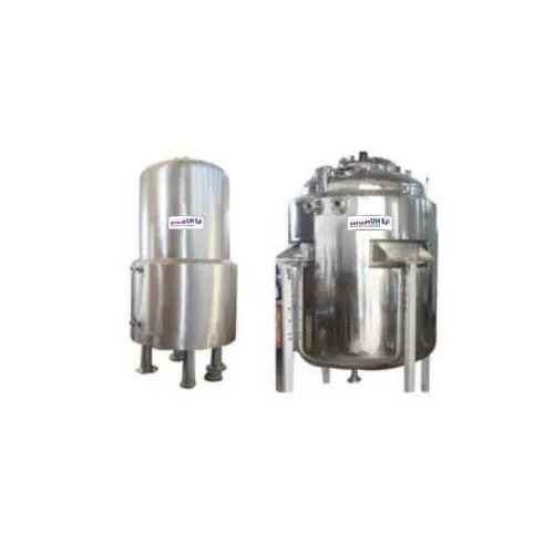 Pharmaceutical Mixing Tanks - Application: Industrial