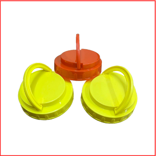 83 Mm Pet Jar Handle Cap - Plastic, 83 Mm Diameter, Available In All Colors | Screw Cap, User-friendly, Lightweight, Economical