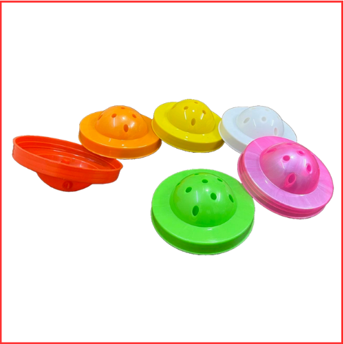 96 Mm Lolipop Cap - Plastic, 96 Mm Diameter, Yellow, Pink, Red | Customizable Screw Cap Ideal For Jars, User-friendly Design, Lightweight