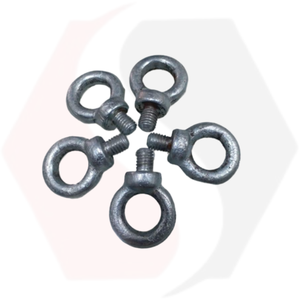 Forged Eye Bolts - Color: Silver