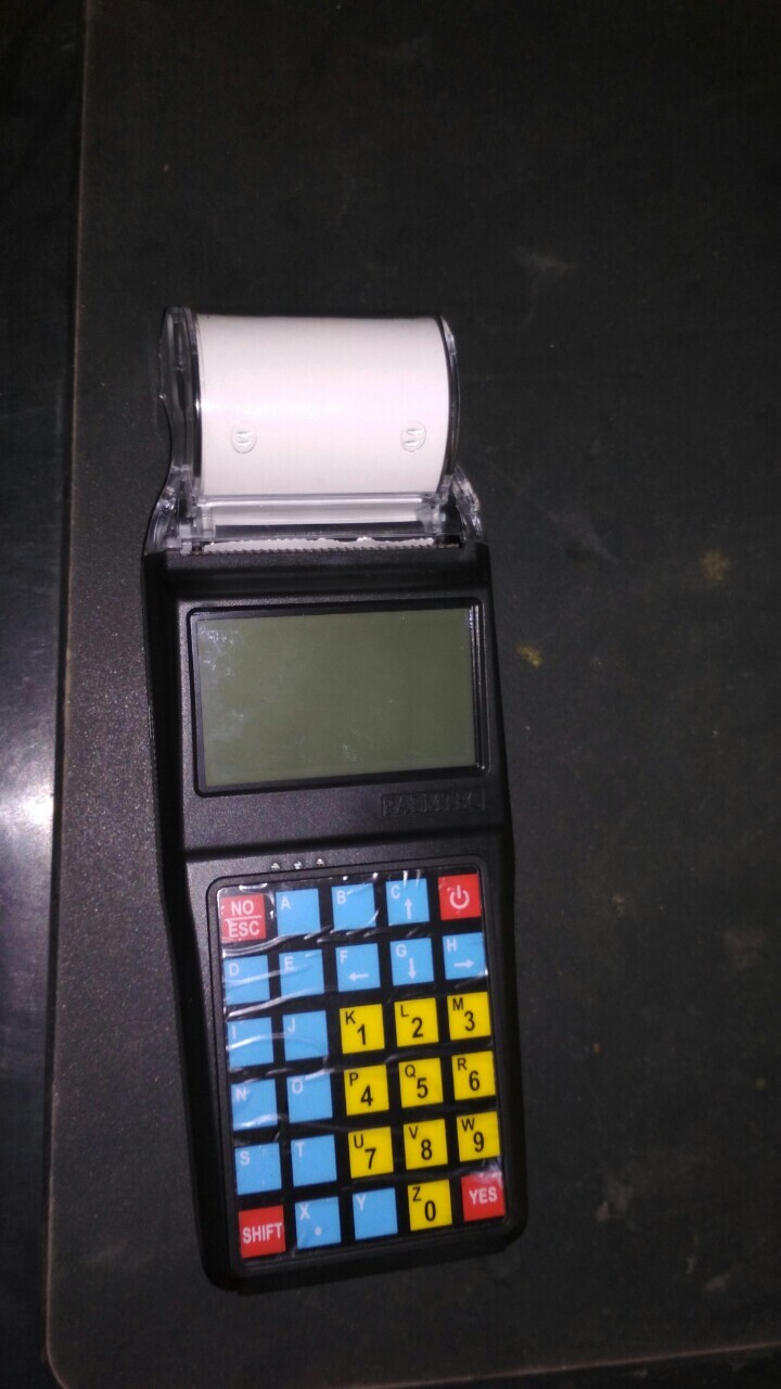 Portable Handheld Electronic Billing Machine - Current: 1 Milliampere (Ma)