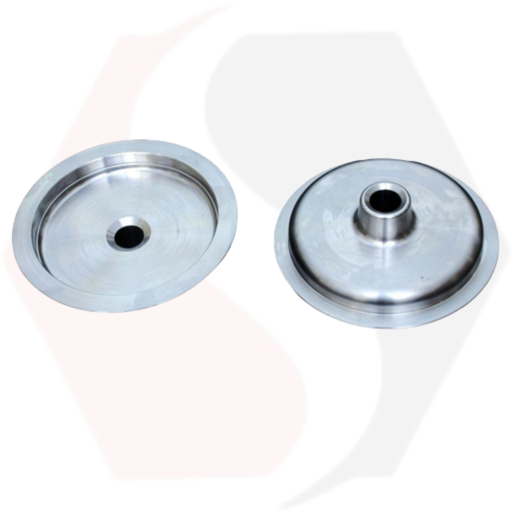 Cnc Turned Machine Components - Color: Silver