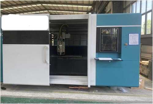 अर्ध स्वचालित 1500X3000Mm 3Kw सीएनसी फाइबर लेजर बेड चेंजर मशीन