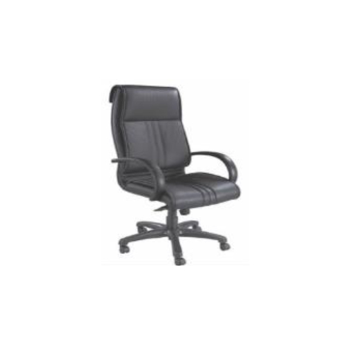High Back Support Chair - Color: Black And Brown