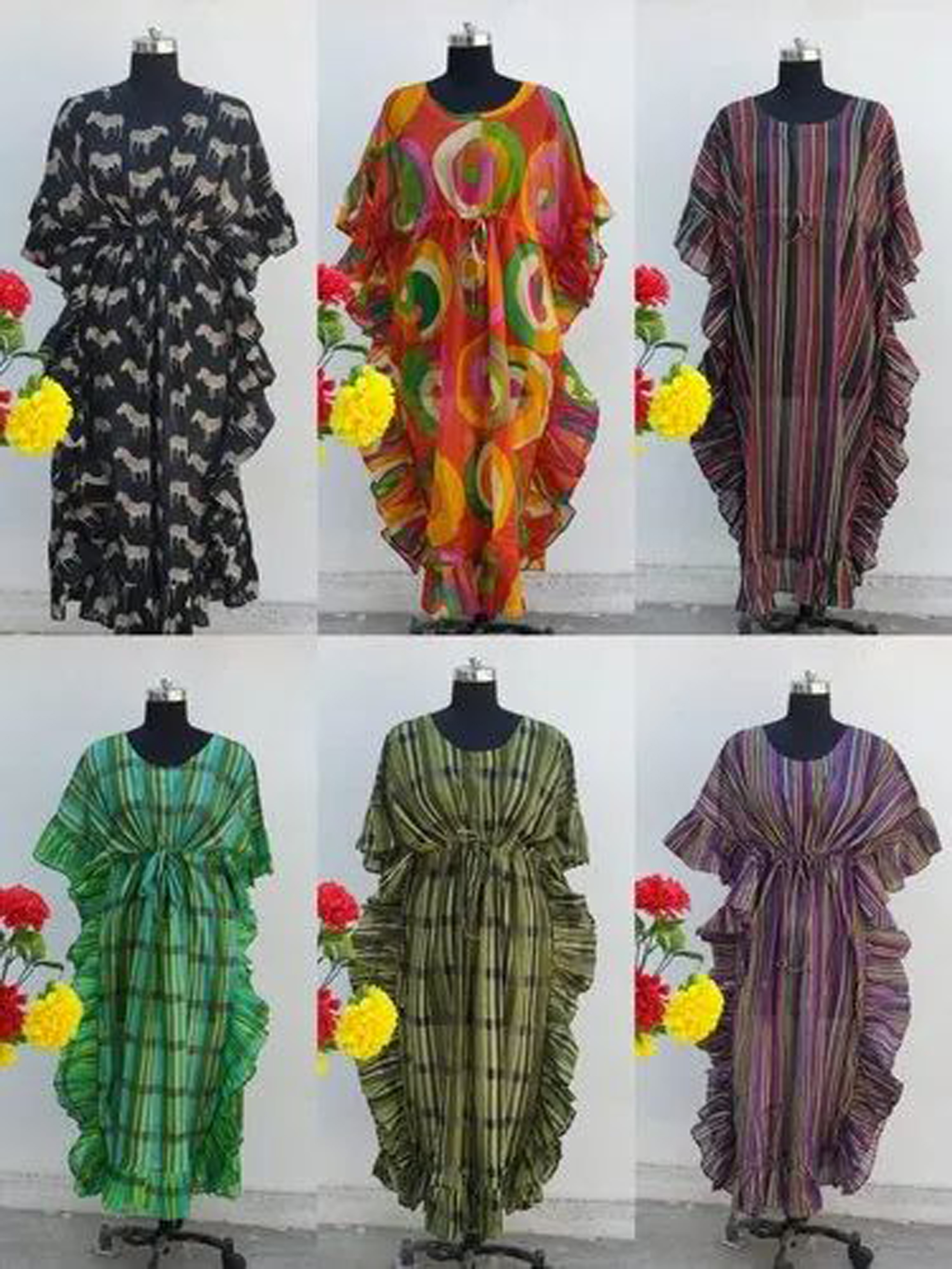 Frill Maternity Kaftan