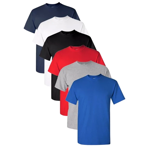 Mens Round Neck T Shirt - Color: All