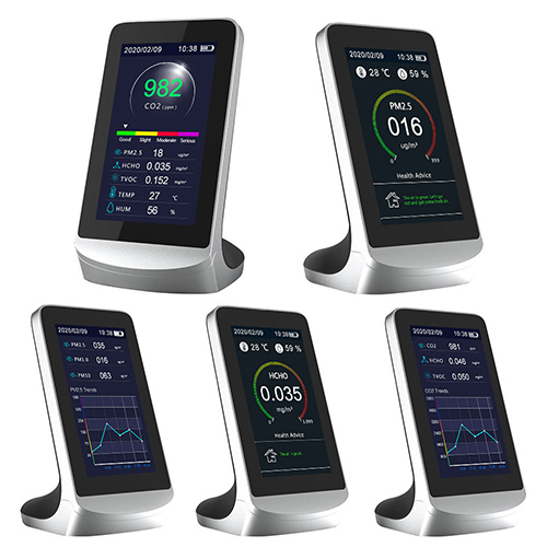 Multi Functional Air Quality Monitor Application: Industrial