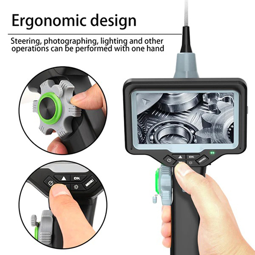 Black 1.8mm And 2.4mm Industrial Endoscope
