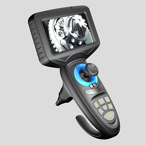 6mm 360 Degree Articulating Borescope - Abs Material, Variable Size Options, Black Color | Lightweight And Versatile Inspection Tool