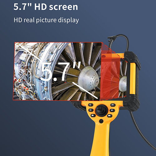 Black 3.9mm 360 Degree Articulating Borescope