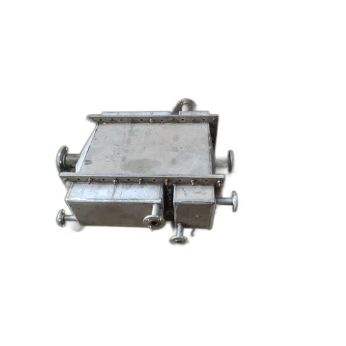 Industrial Box Condenser - Copper Material, Silver Finish | Ideal For Hydraulic And Industrial Processes