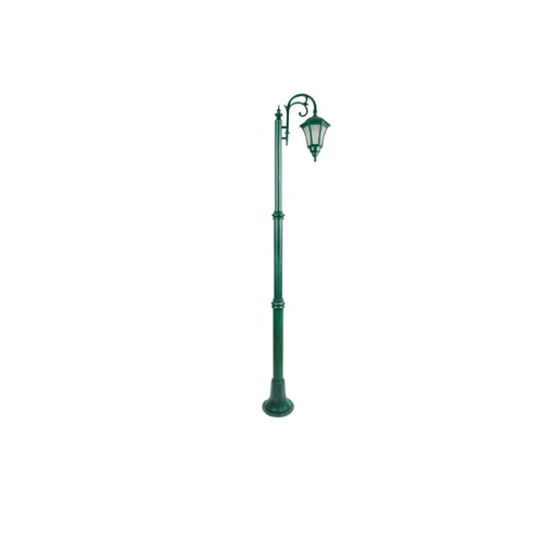 Cast Iron Decorative Light Pole - 12 Feet Tall, Various Colour Options | High Efficiency LED Light Source for Outdoor Use