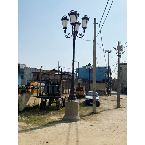 Aluminium Decorative Street Lighting Pole - High Efficiency IP55 LED Outdoor Lighting | Various Color Options, Durable Aluminium Construction