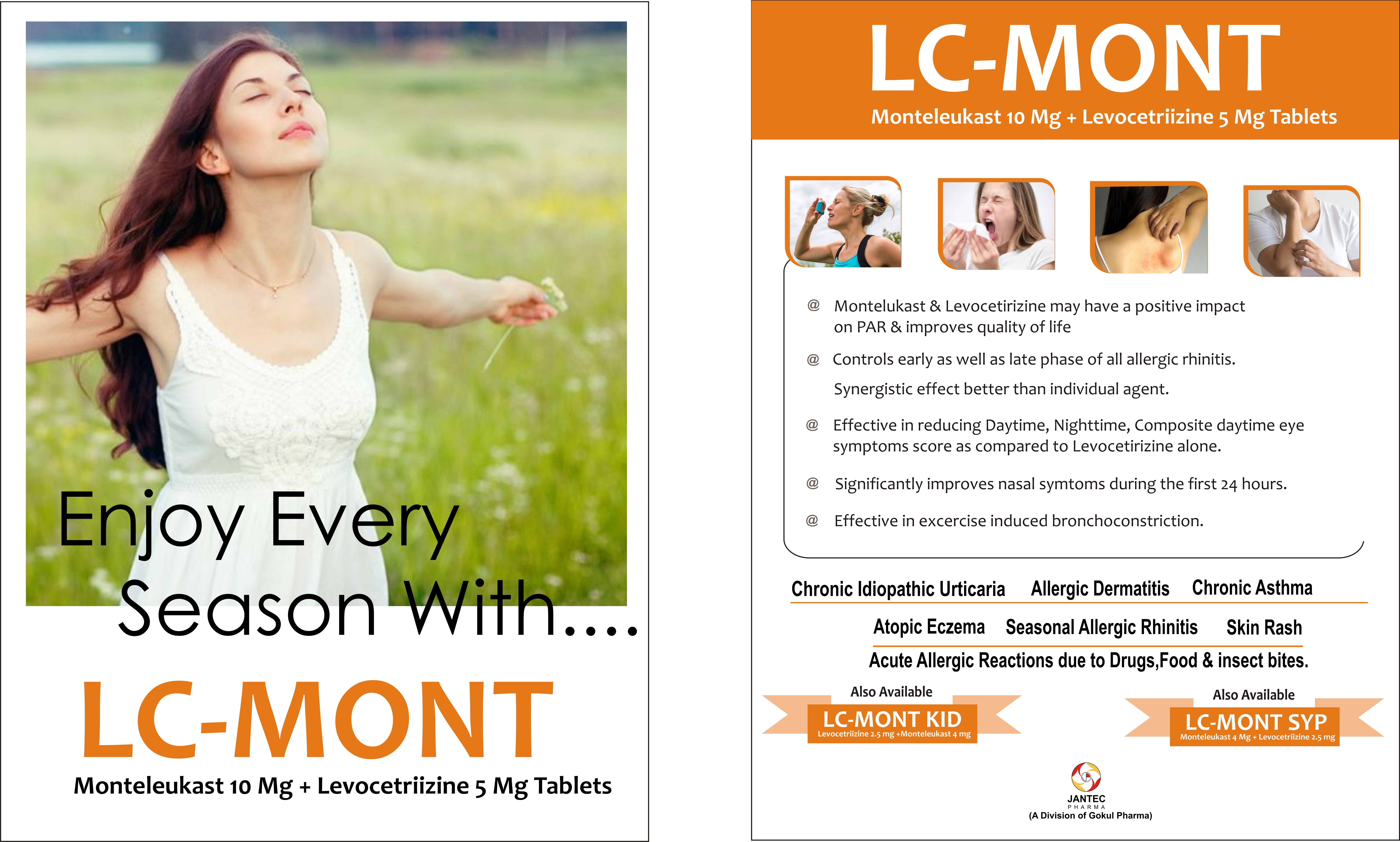 Monteleukast Levocetirizine Tablet