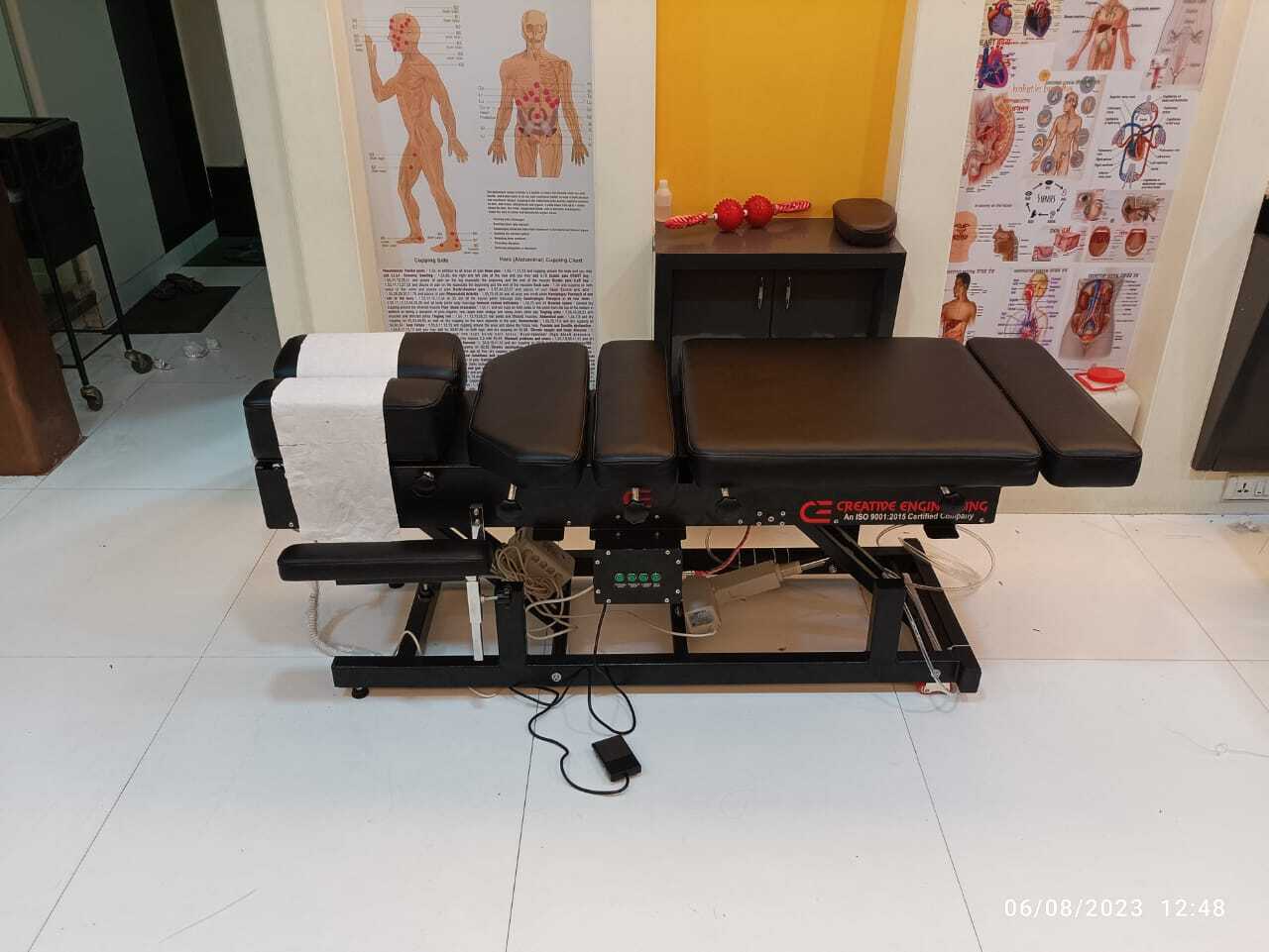 High-low Chiro Table With Drop Dimension (L*w*h): 70*25*22 Inch (In)