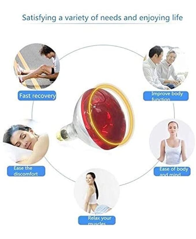 Tnt Infra Red Light Heat Lamp With Stand For Physiotherapy