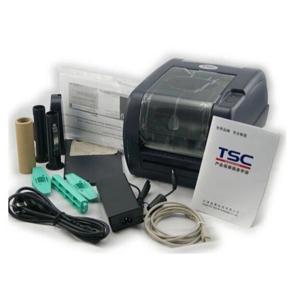Plastic Tsc Ttp 345 Desktop Thermal Transfer Barcode Printer