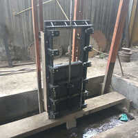 स्टेनलेस स्टील 600 X 600 मिमी डबल फ्रेम ओपनिंग स्लुइस गेट