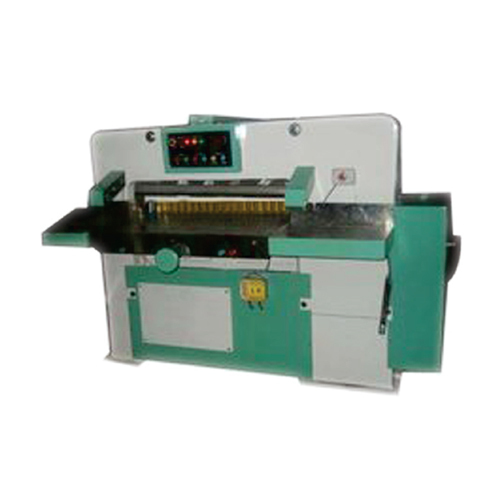Semi Automatic Paper Cutting Machine - Steel Body Design, Manual Control System, Industrial Use, Semi Automatic Cutting Function