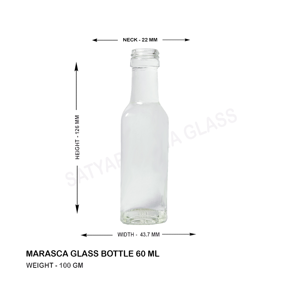 Transparent 300 Ml Olive Oil Bottle