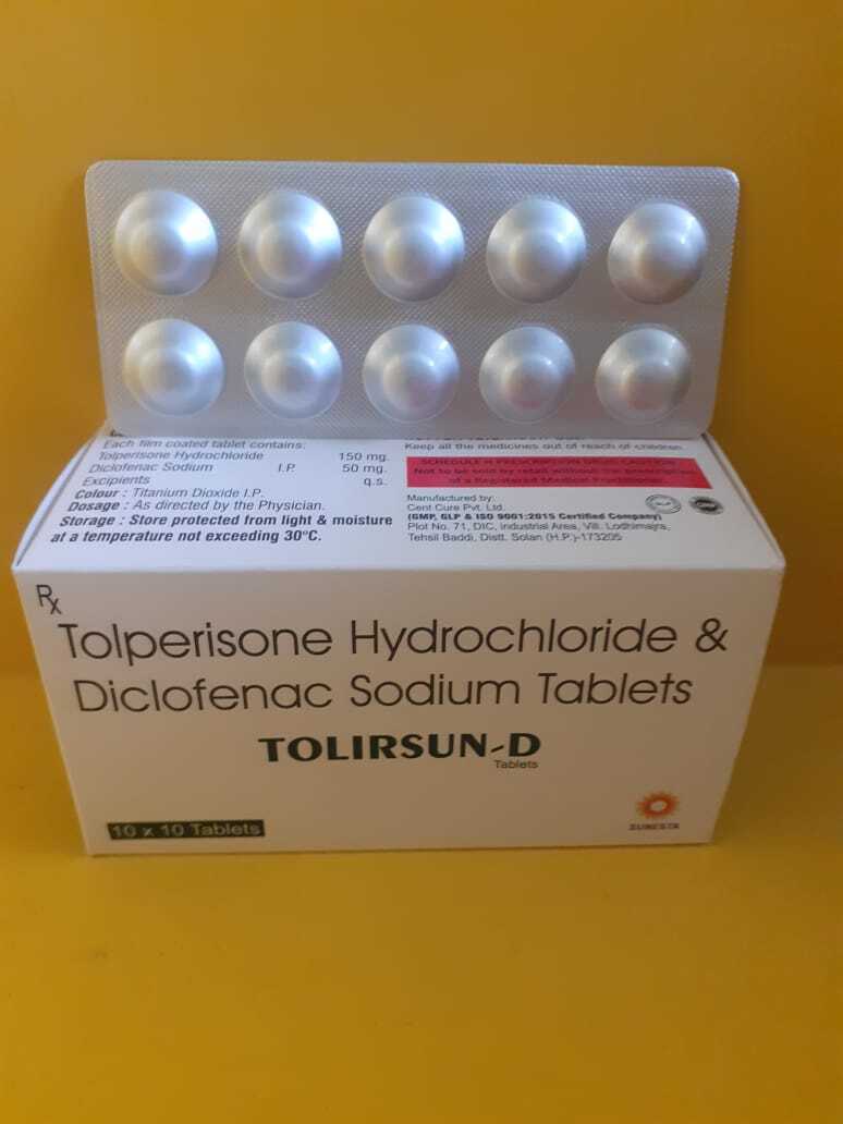 Tolperison Hydrochloride Diclofenac Sodium Tablets - Drug Type: General Medicines