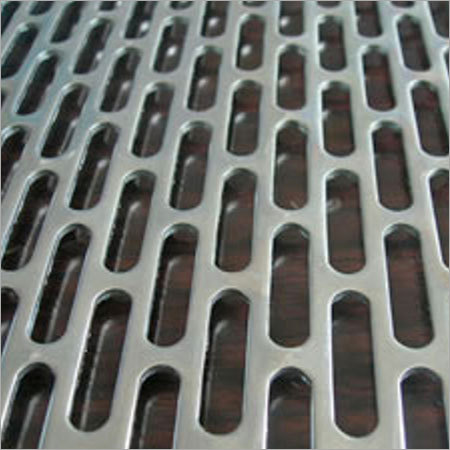 Oblong Perforated Sheet