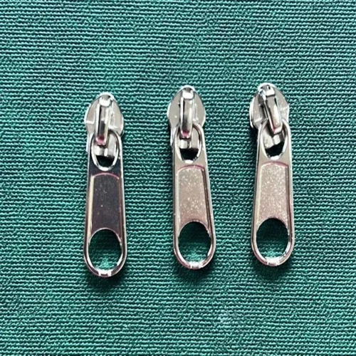 Zinc Alloy Zipper Slider - Customizable Size, Polished Finish | Reversible Design for Smooth Operation and Versatile Use