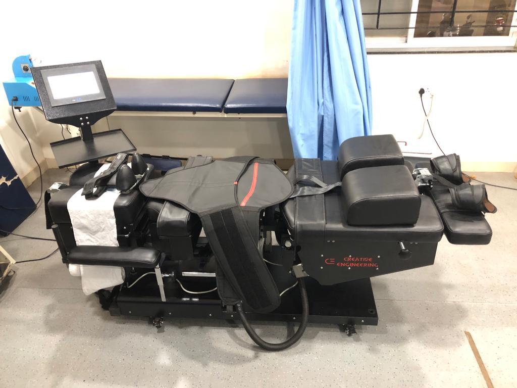 Advance Robotic Spinal Decompression System Dimension (L*w*h): 80*30*30 Centimeter (Cm)