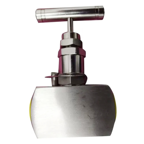 High Pressure Needle Valve - Stainless Steel, Customized Port Size | Precision Flow Control With Locking Mechanism And Pressure Gauge